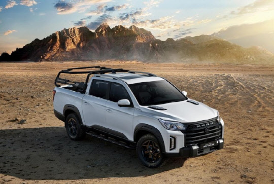 쌍용차 뉴 렉스턴 스포츠&칸. <쌍용자동차 제공>